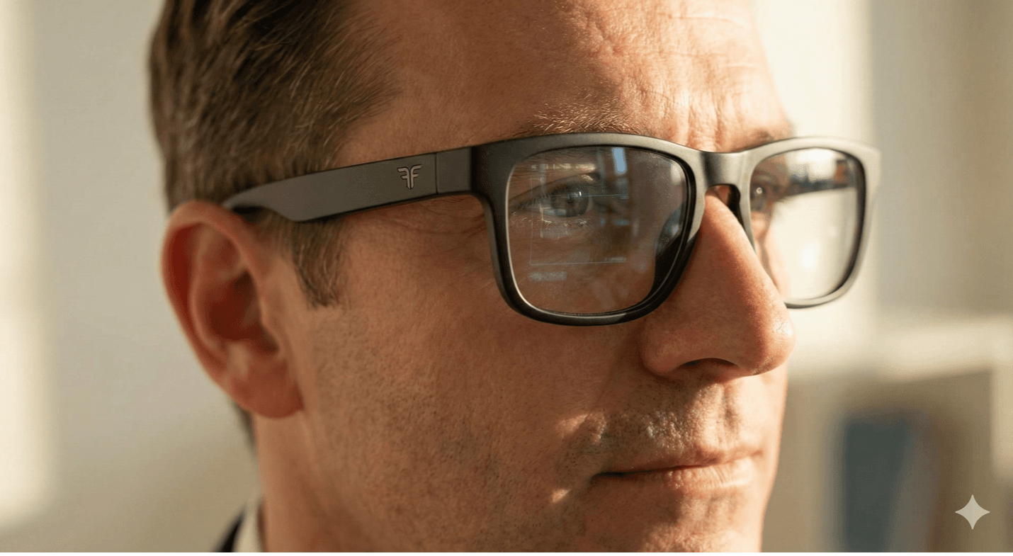 Focus Frames glasses close-up